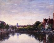 尤金 布丹 : Rotterdam, a Corner of the Basin